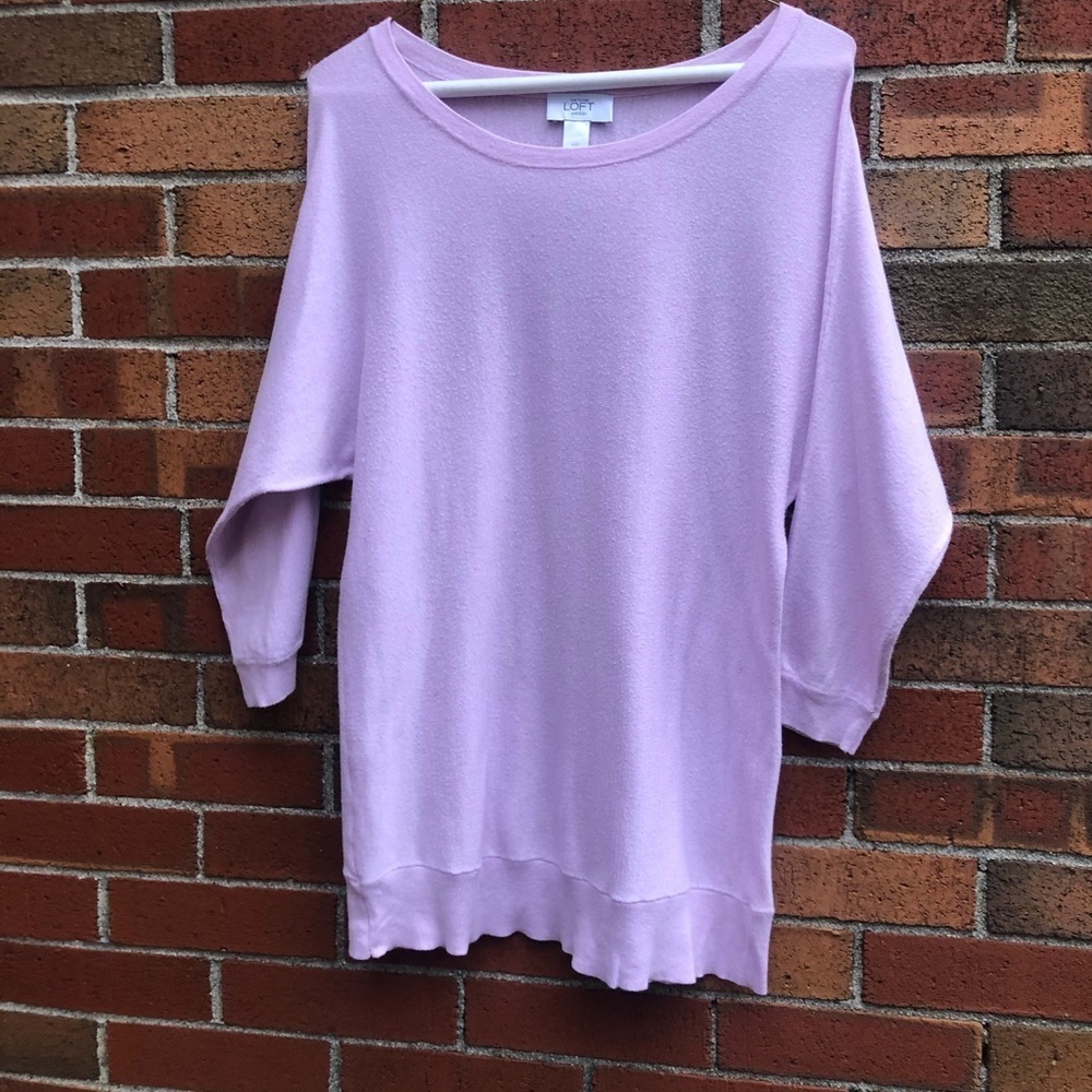Loft lavender sweater